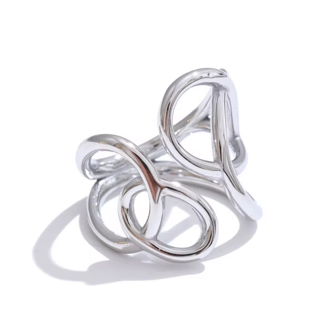 Stainless Steel Adjustable Doodle Ring